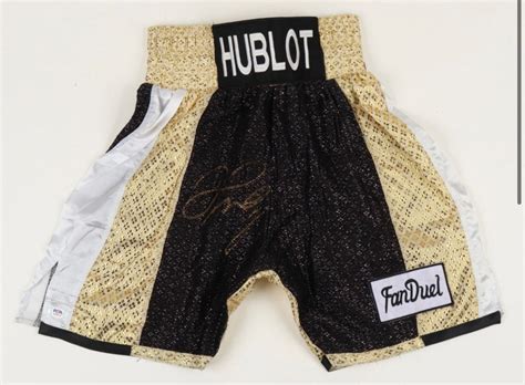 mayweather hublot shorts